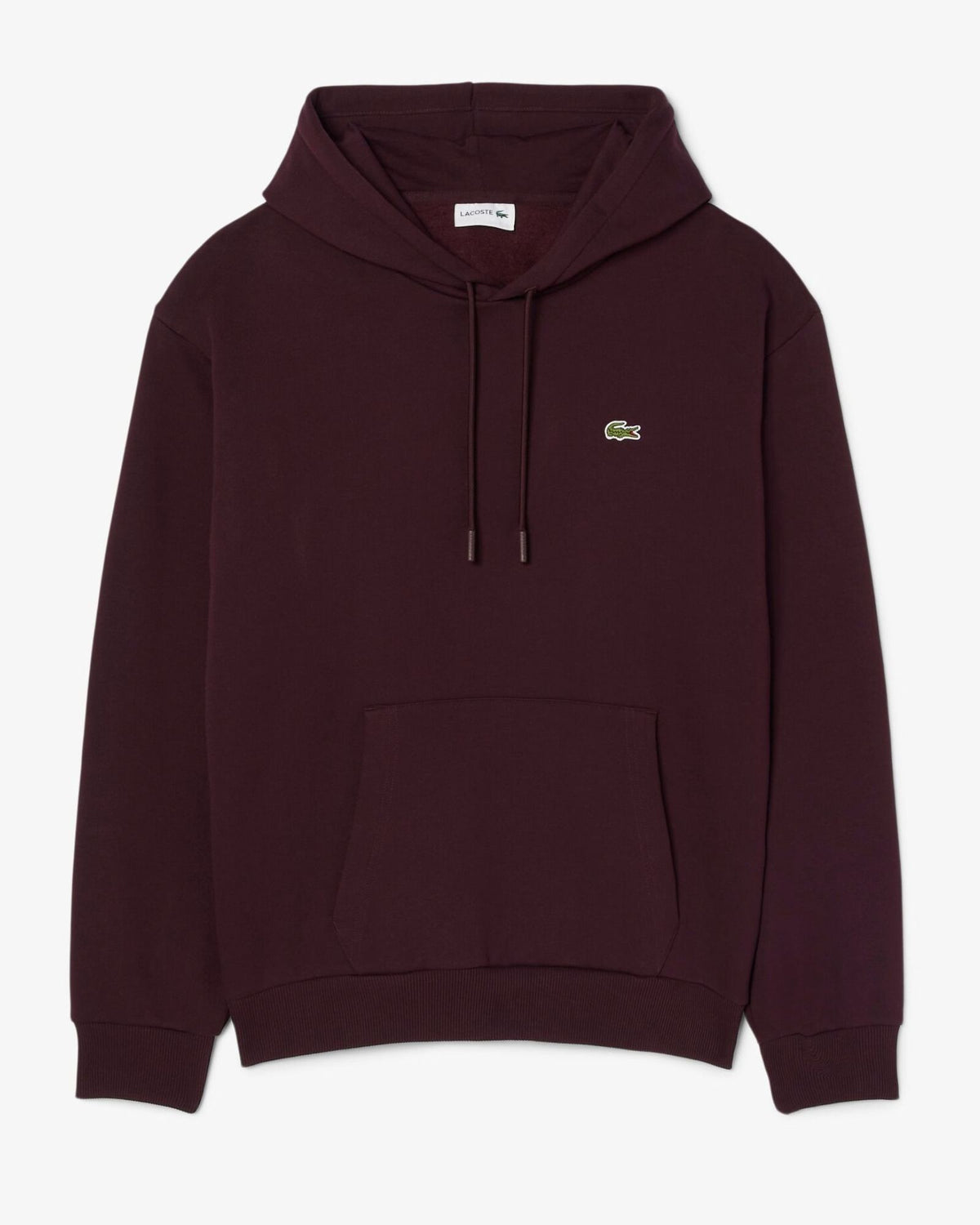 Felpa Cappuccio Bordeaux SH8863 3KE Lacoste 