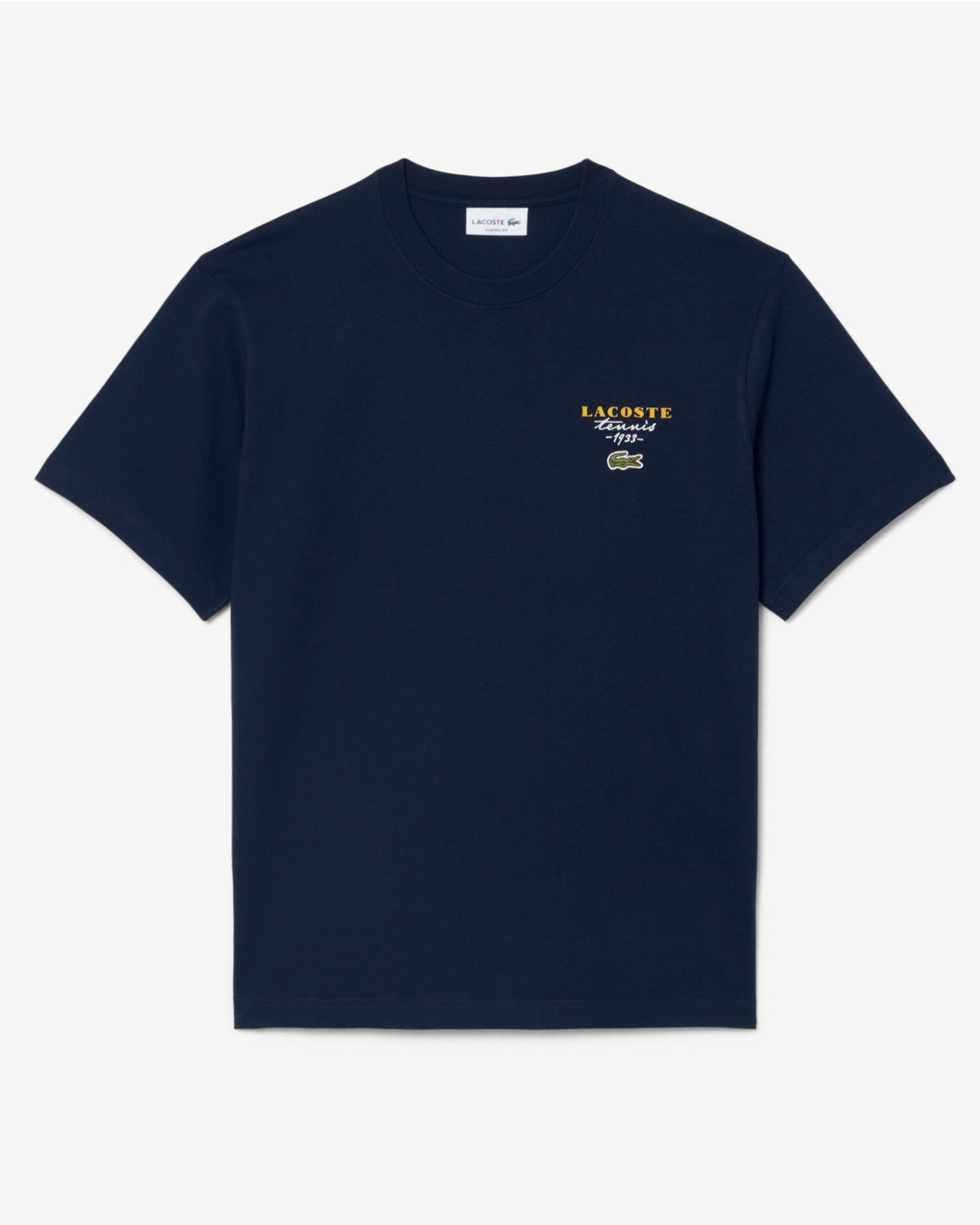 T-shirts Ricamo Tennis Blu Navy TH2430 166 Lacoste 