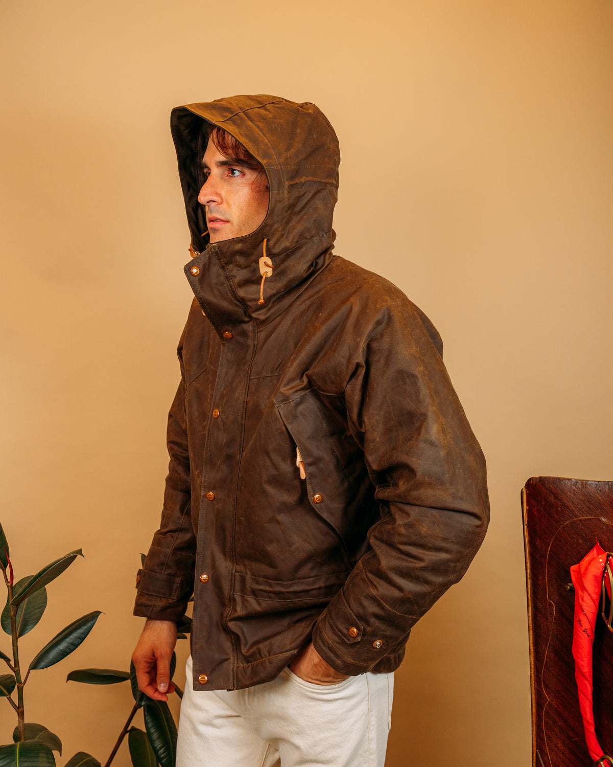 Giacca Mountain Dark Tan 7003WX DATA Manifattura Ceccarelli 
