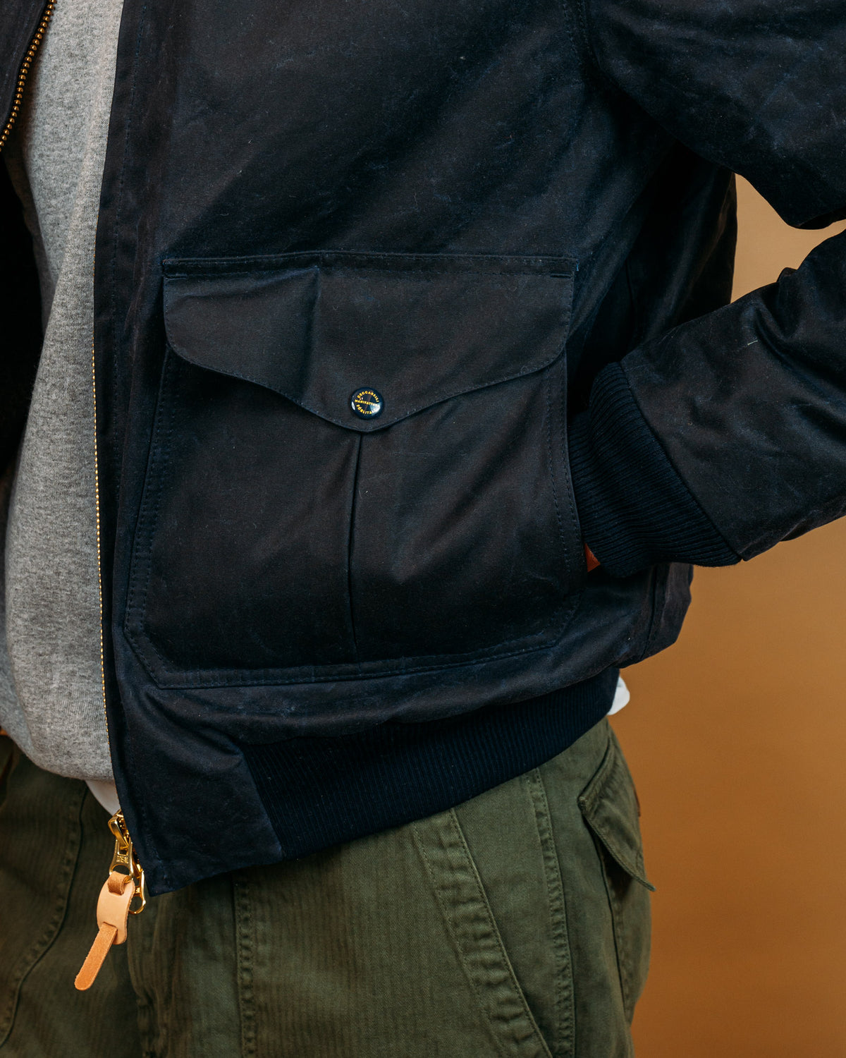 Giacca Bomber Navy 7072WX NA Manifattura Ceccarelli 