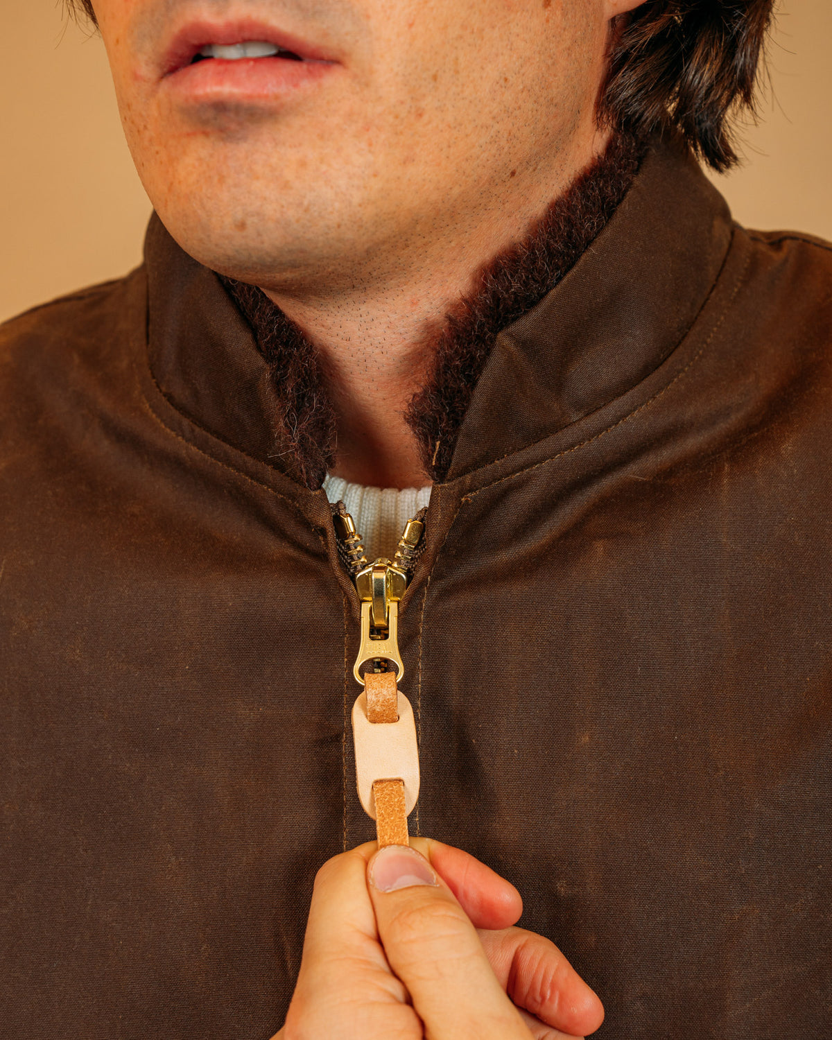 Gilet Mountain Dark Tan 7916WX DATA Manifattura Ceccarelli 