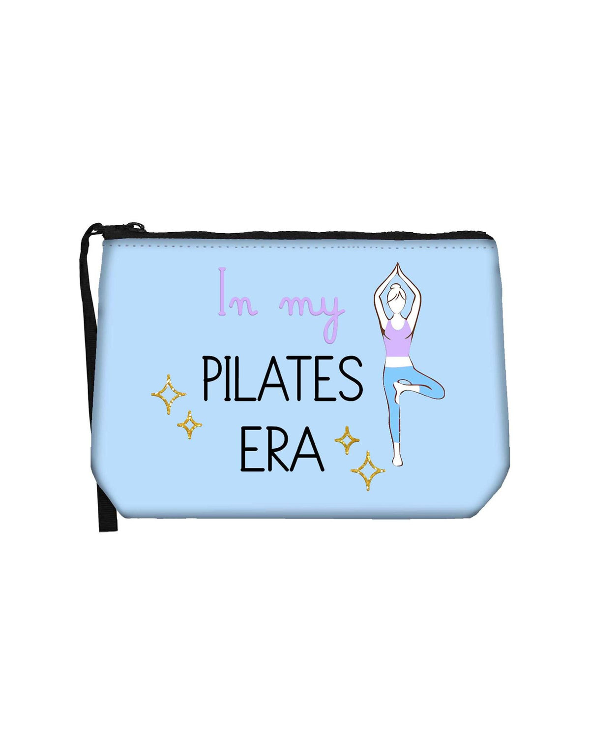 Pochette Aline Stampa Pilates Era Celeste ALI0002 04158M MC2 Saint Barth 