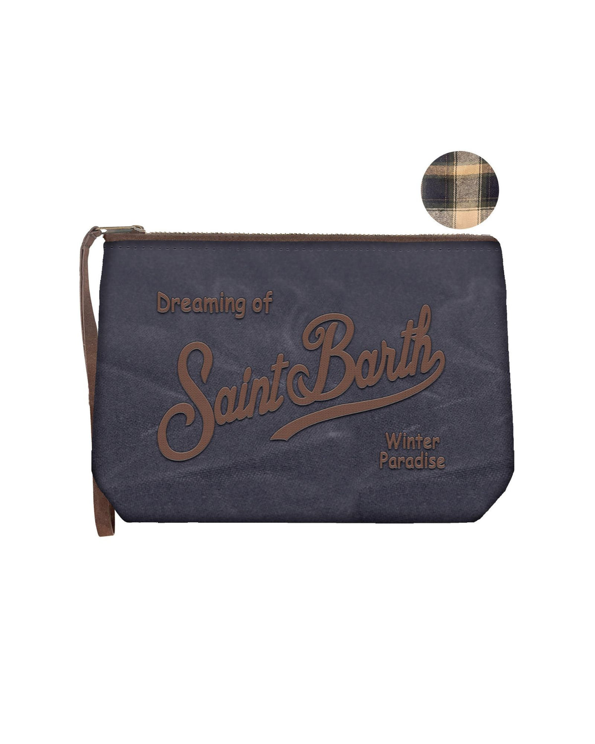 Pochette Aline Wax Blu ALI0058 00165M MC2 Saint Barth 