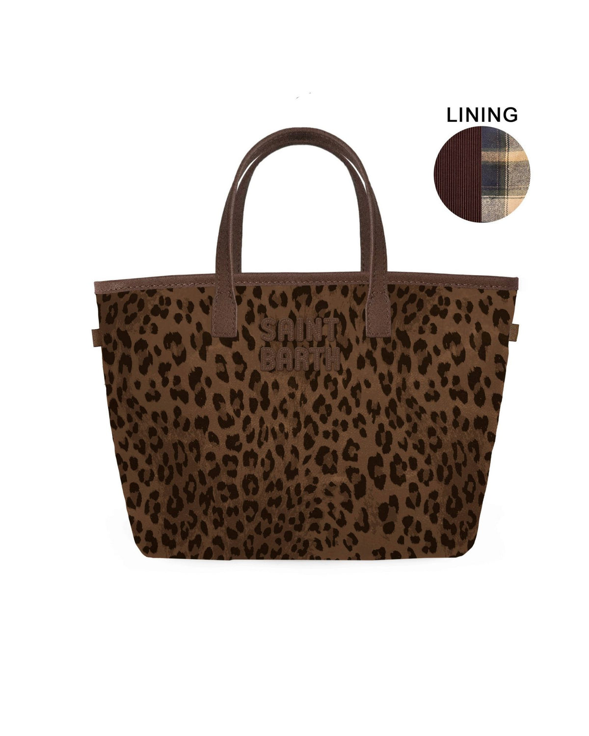 Borsa City Mini Wax Stampa Leopardata CBMIN001 00019M MC2 Saint Barth 