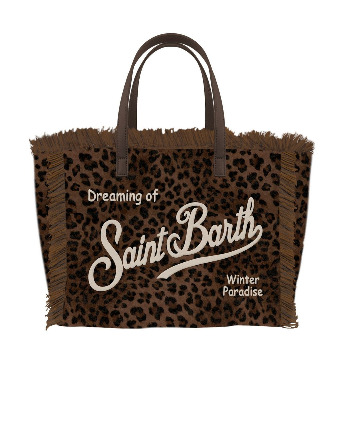Borsa Colette Feltro Stampa Leopardata COL0046 00212M MC2 Saint Barth 