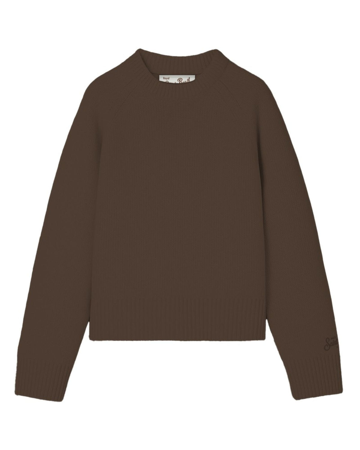 Maglia Delphine Marrone DELP001 00040M MC2 Saint Barth 