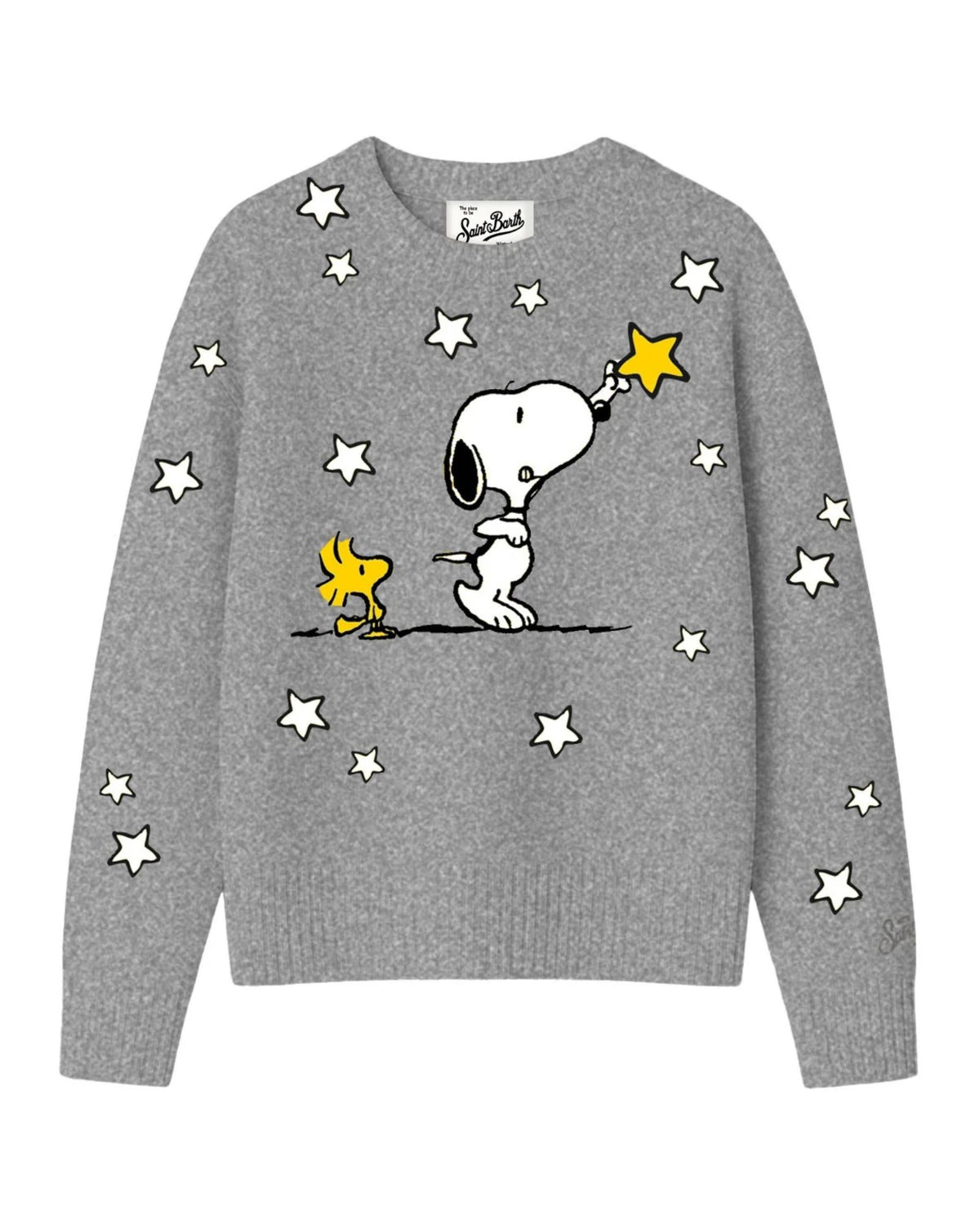 Maglia Tessa Grigia Snoopy TESS004 00332M MC2 Saint Barth 