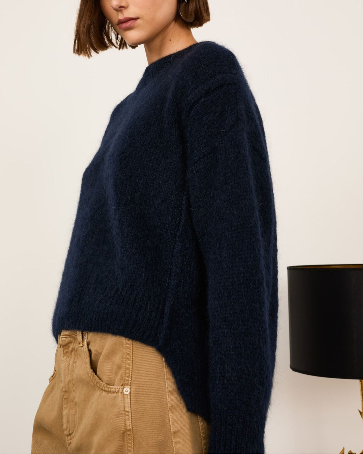 Maglia Mohair Blu C03L0032 BL Philia Loft 