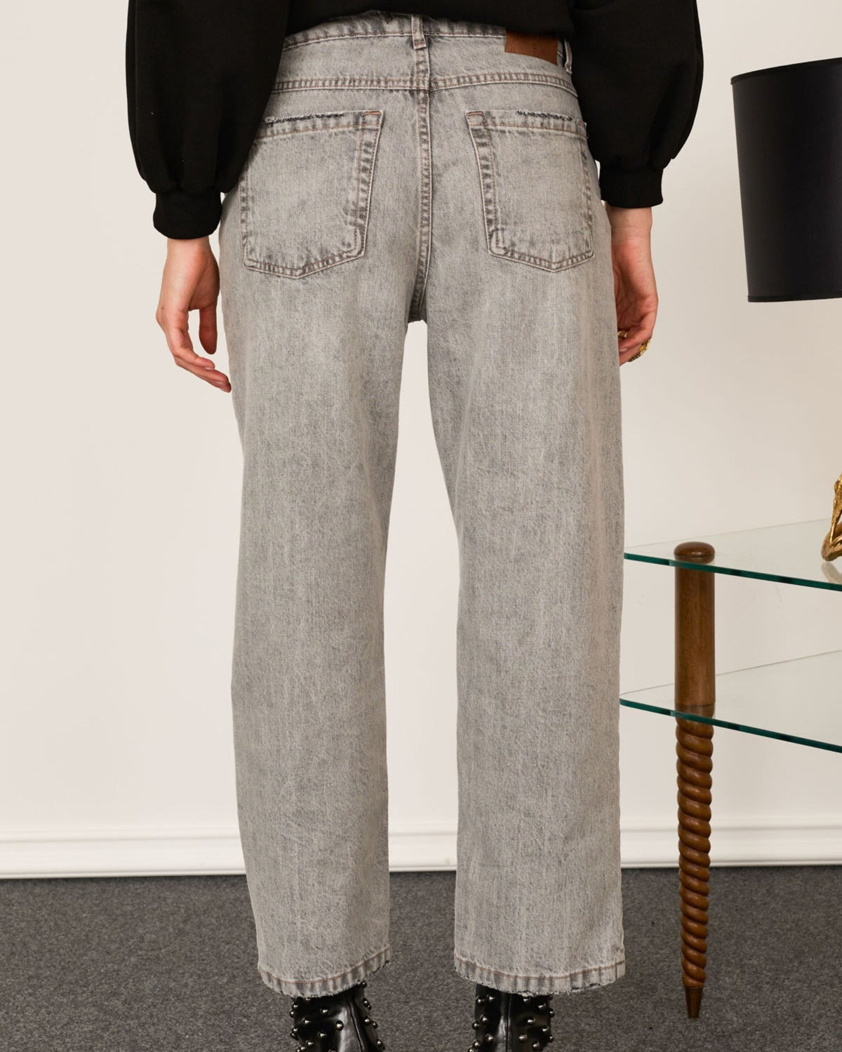 Jeans Frida Denim Grigio V03O0045 DE Philia Loft 
