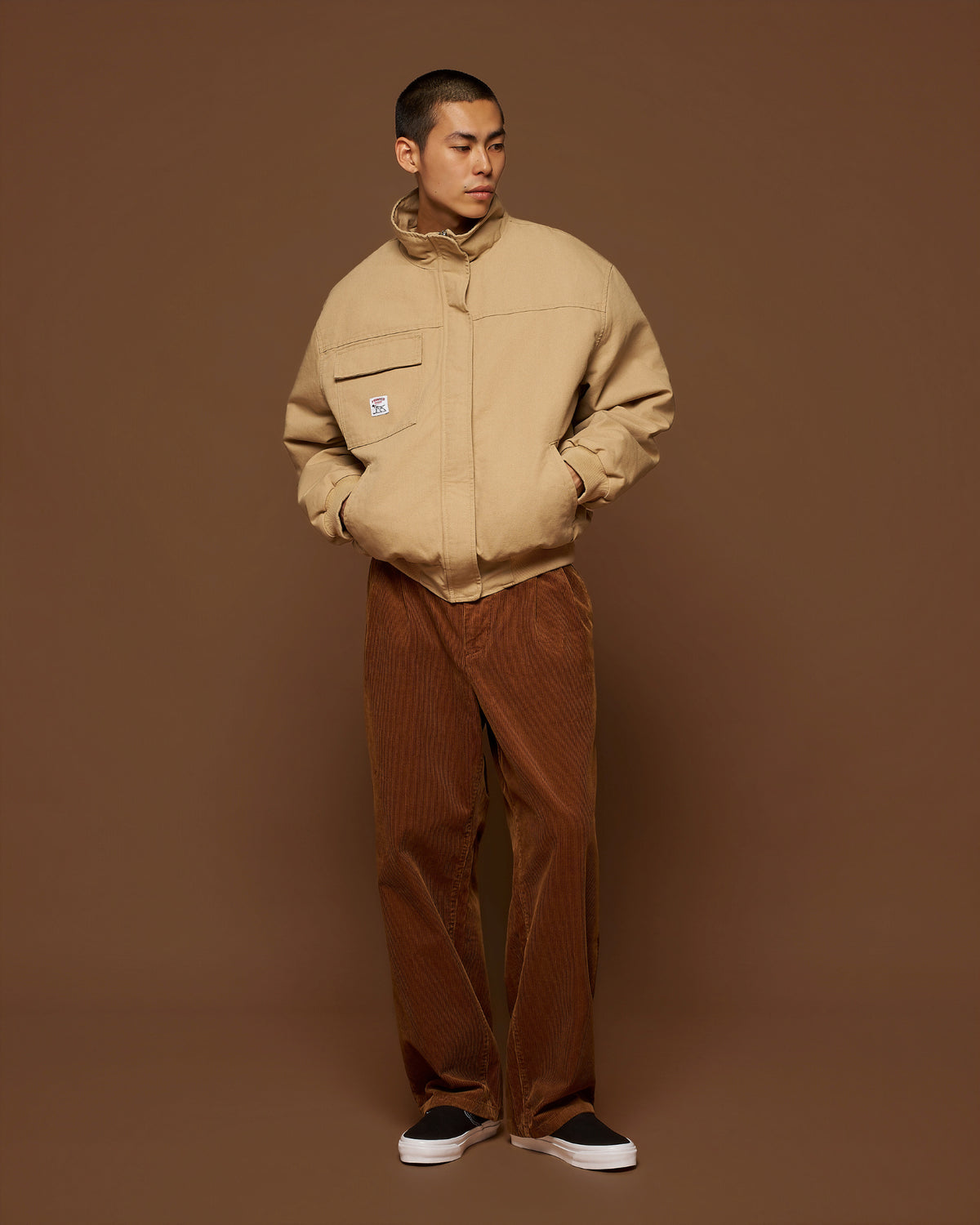 Giacca Operator Work Beige I037653 1004 Pointer Brand 