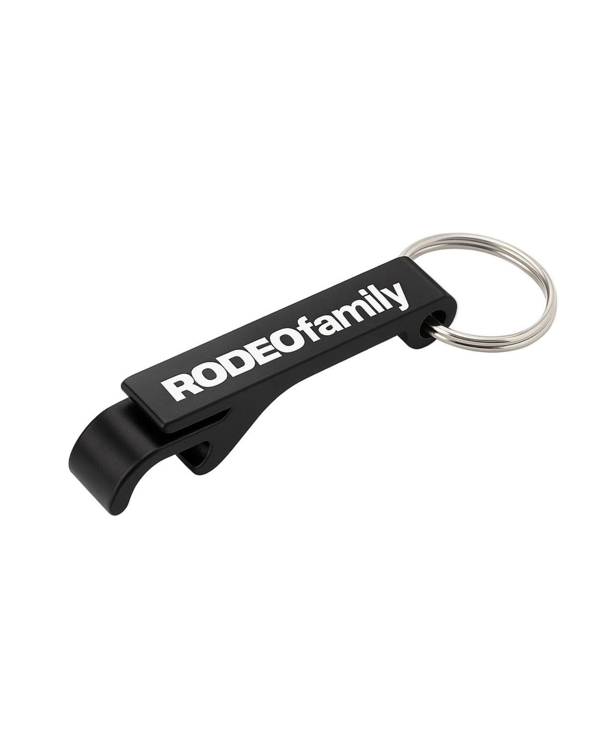Apribottiglie Portachiavi Nero KEYCHAINBOTTLE UNICA Rodeo Family 