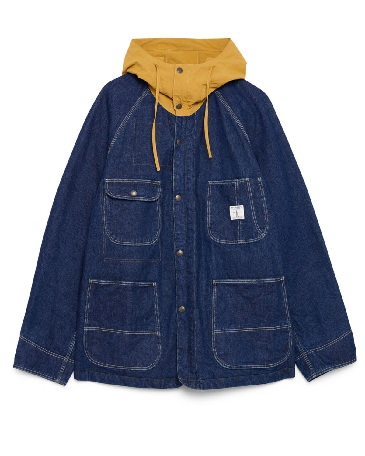 Giacc Chore Hood Denim RRW071 C0999 Roy Roger's Workwear 