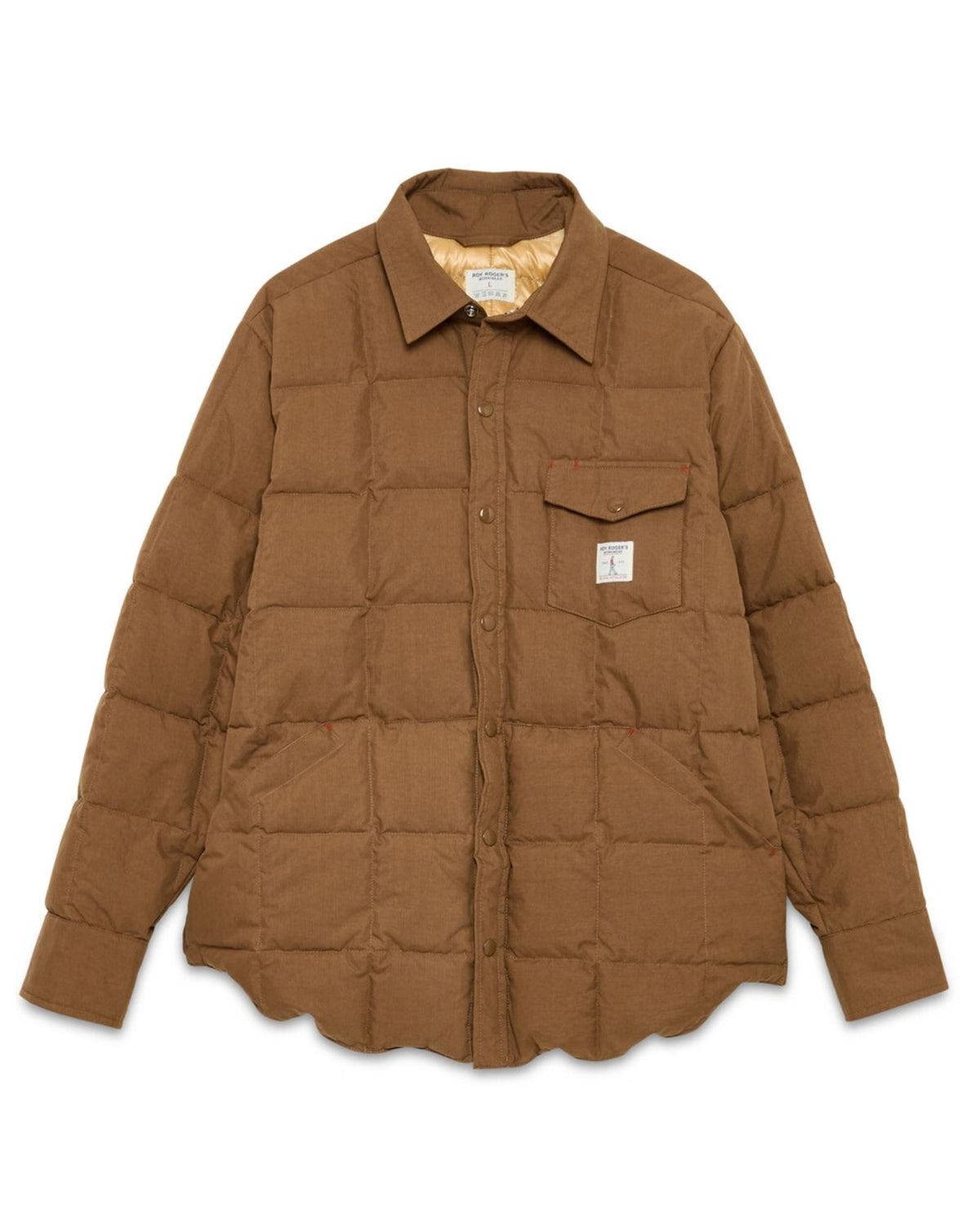 Piumino Overshirt Padded Rust RRW080 C0273 Roy Roger's Workwear 