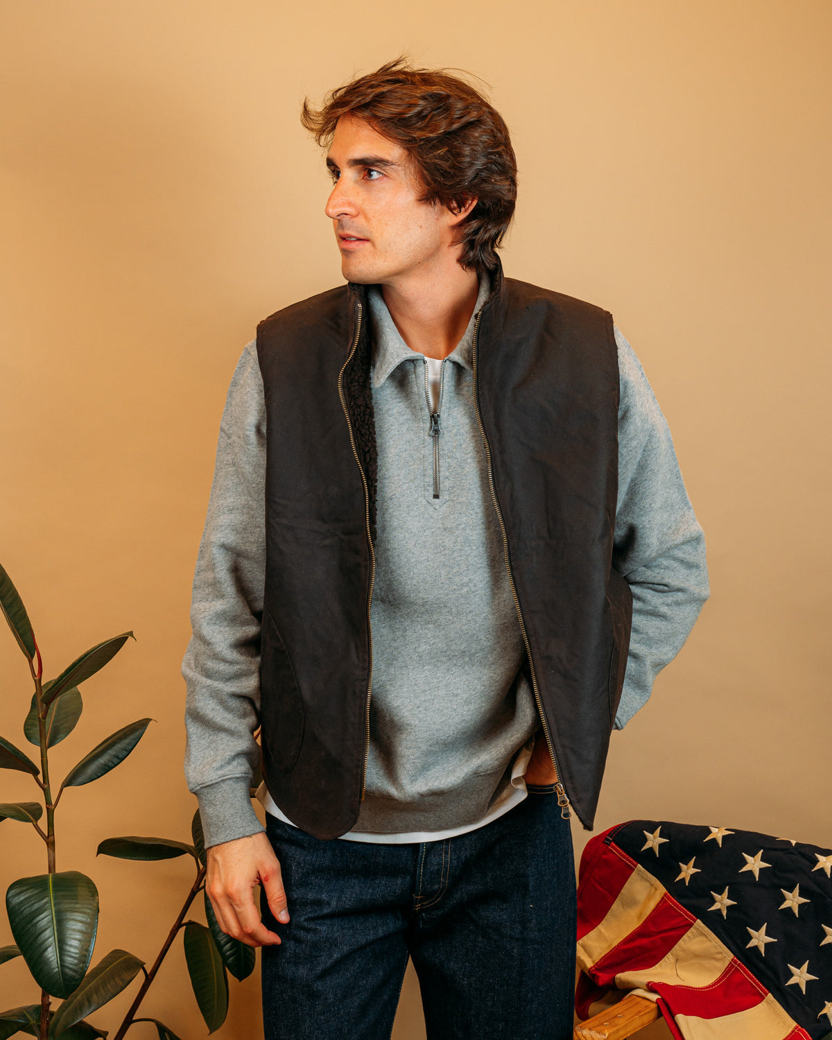 Gilet Axel Brown V2814DW BR Seadog 