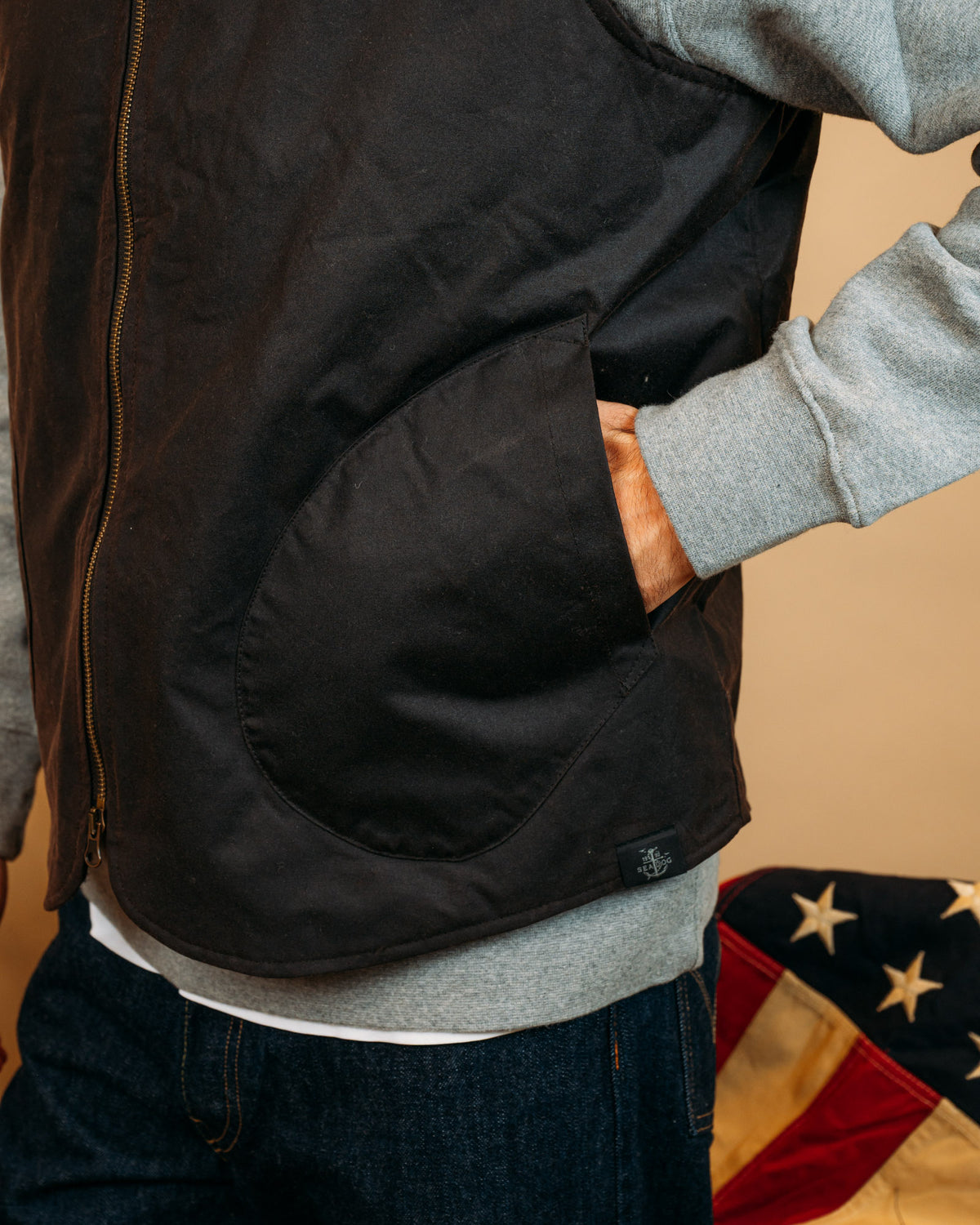 Gilet Axel Brown V2814DW BR Seadog 