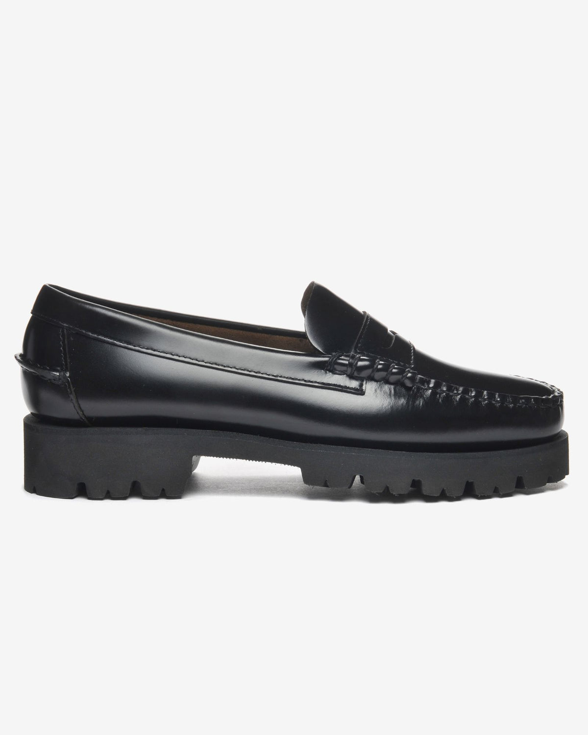 Mocassini Dan Lug Pelle Black 7002IJO 902 Sebago 