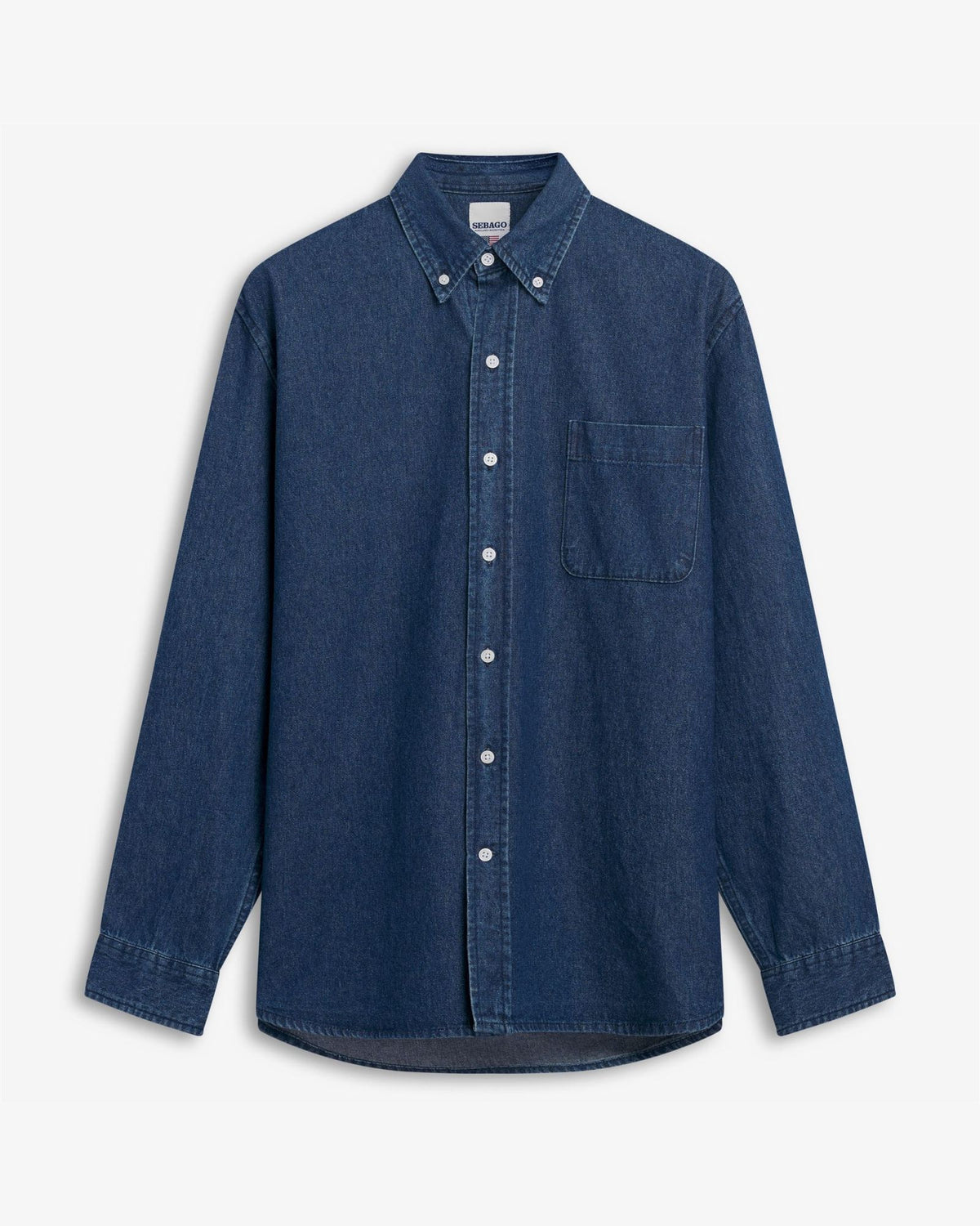 Camicia Mercer Blue Dk Denim 71141LW H13 Sebago 