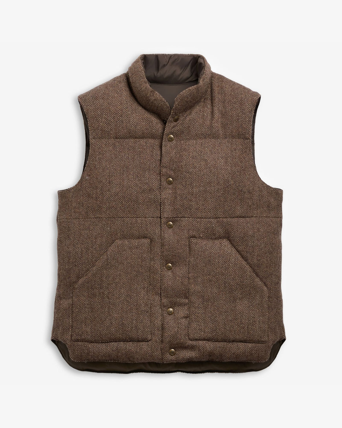 Gilet Weeb Herringbone Beige-Brown 72123NW A01 Sebago 