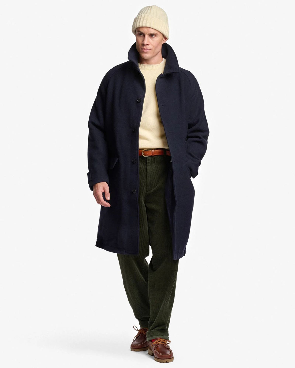 Cappotto Beals Blue Dk 74116UW WQ1 Sebago 