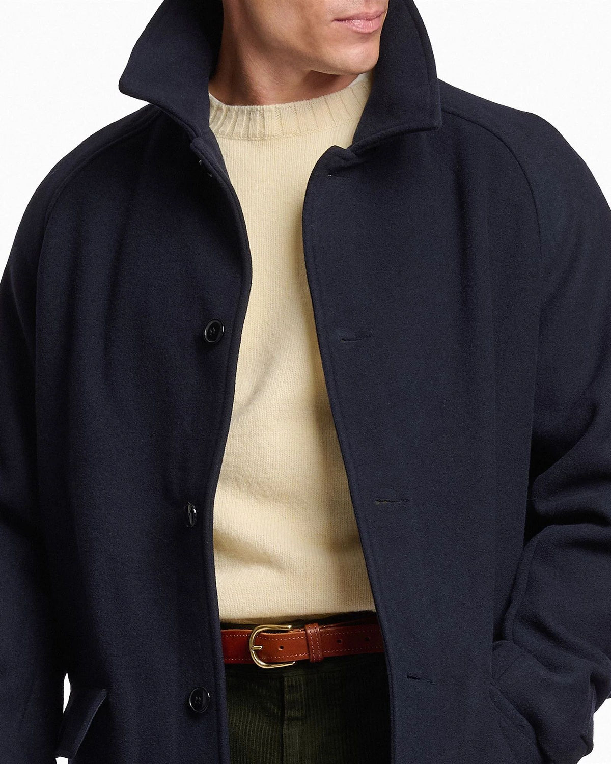 Cappotto Beals Blue Dk 74116UW WQ1 Sebago 