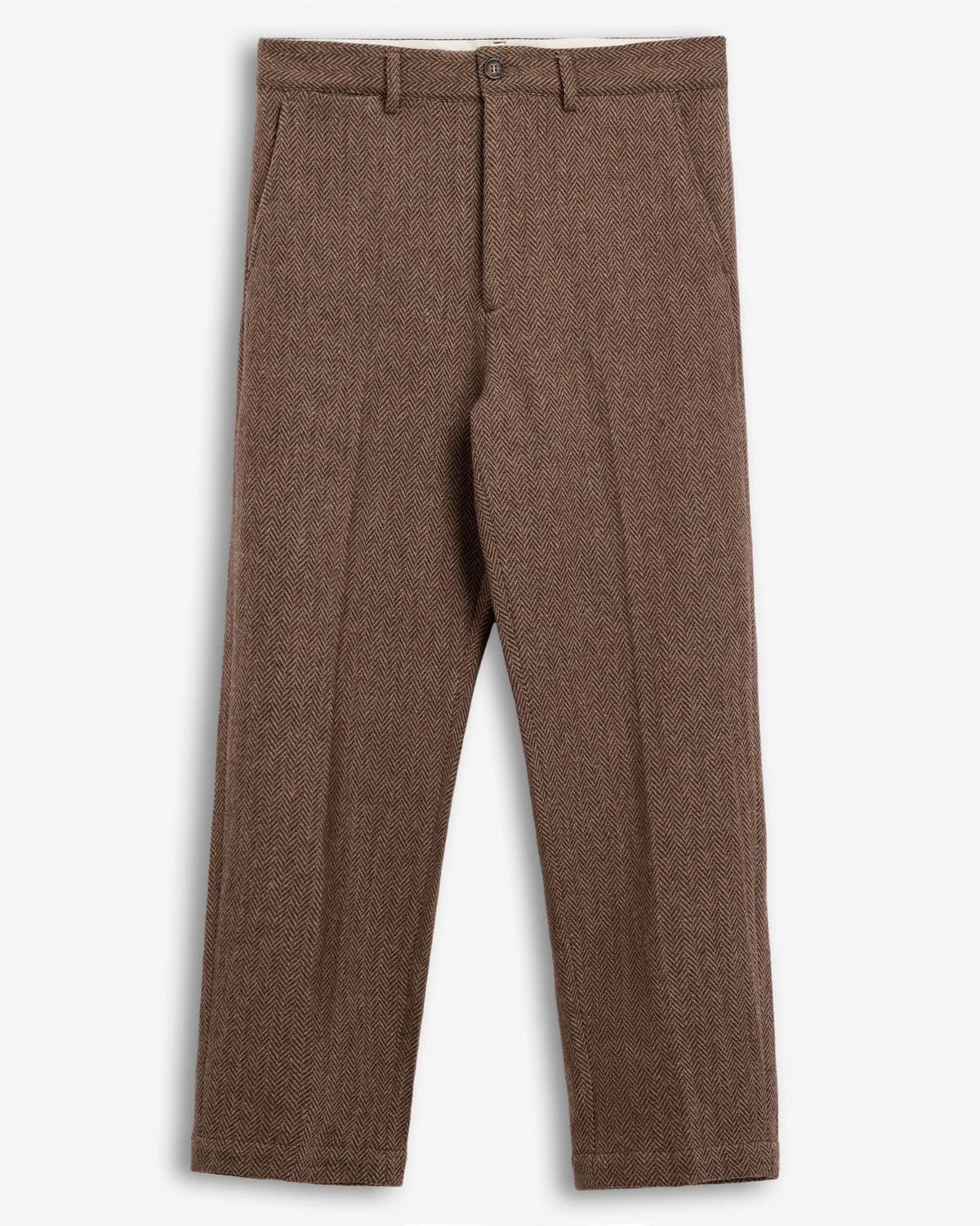 Pantaloni Rendon Herringbone Beige-Brown 781333W A01 Sebago 