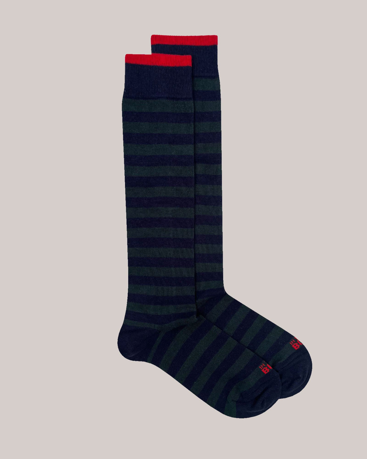 Calze Stripe Rugby Blu-Verde Scuro FW017 0016 Sox in the Box 