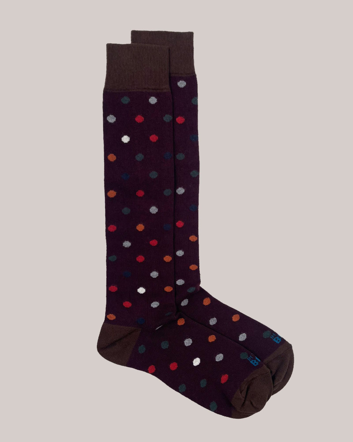Calze Pois Prugna FW019 0200 Sox in the Box 