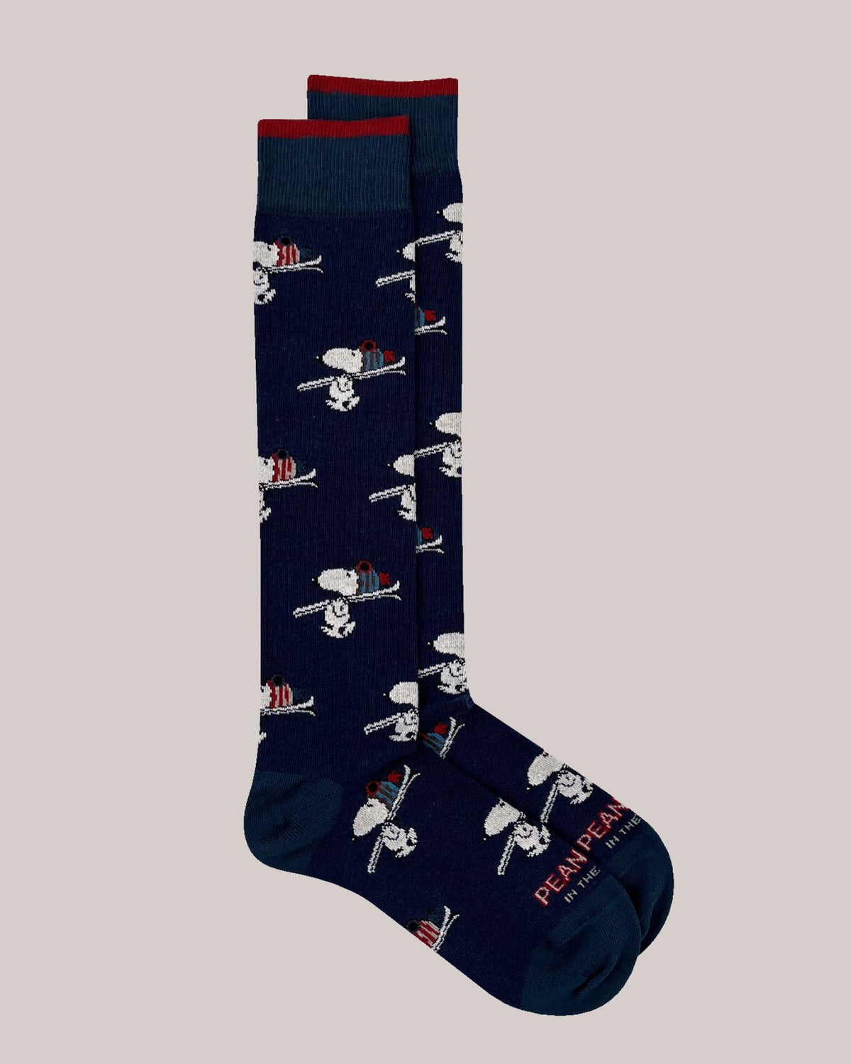 Calze Snoopy Ski Blu FW035 0004 Sox in the Box 