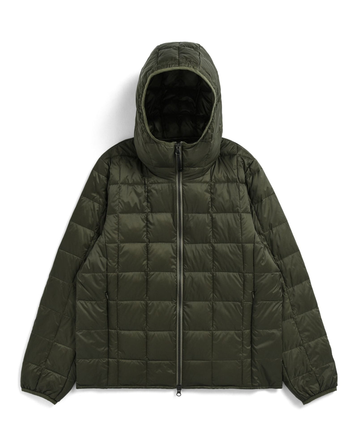Giacca Hood Zip Dark Olive 106WZ D.O Taion 