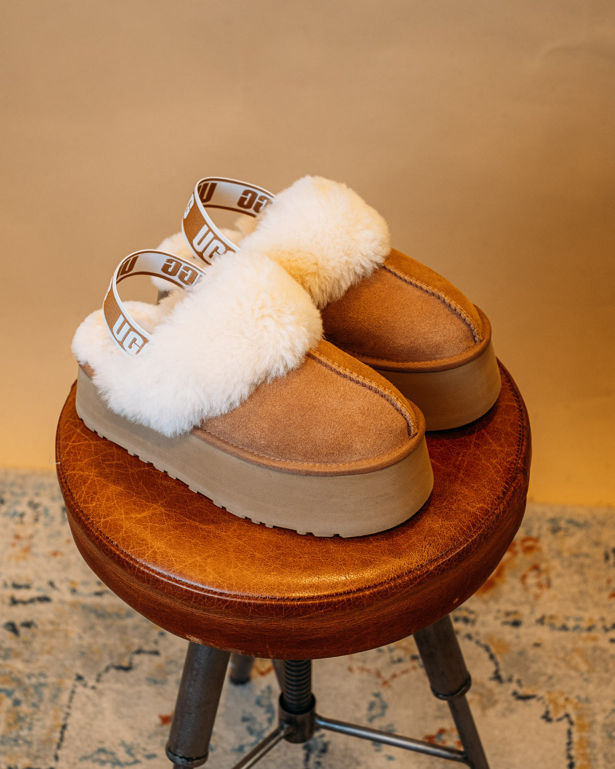 Slippers Funkette Chestnut 1113474 CHE Ugg 