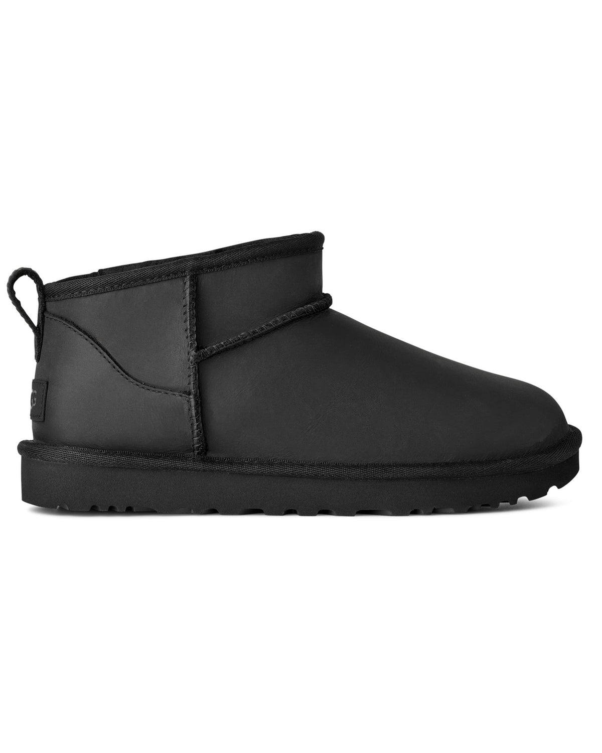 Stivali Classic Ultra Mini Pelle Black 1174210 BLK Ugg 