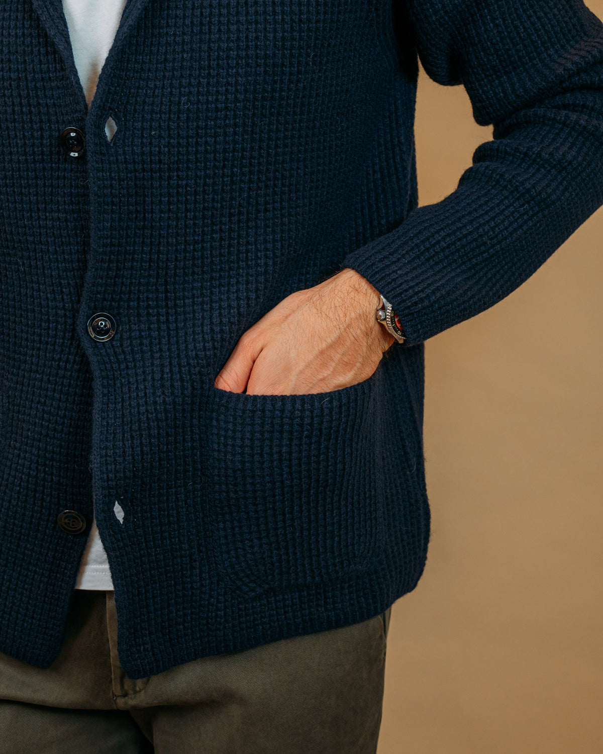 Giacca Costa Inglese Blu WO0120 0023 Wool & Co 
