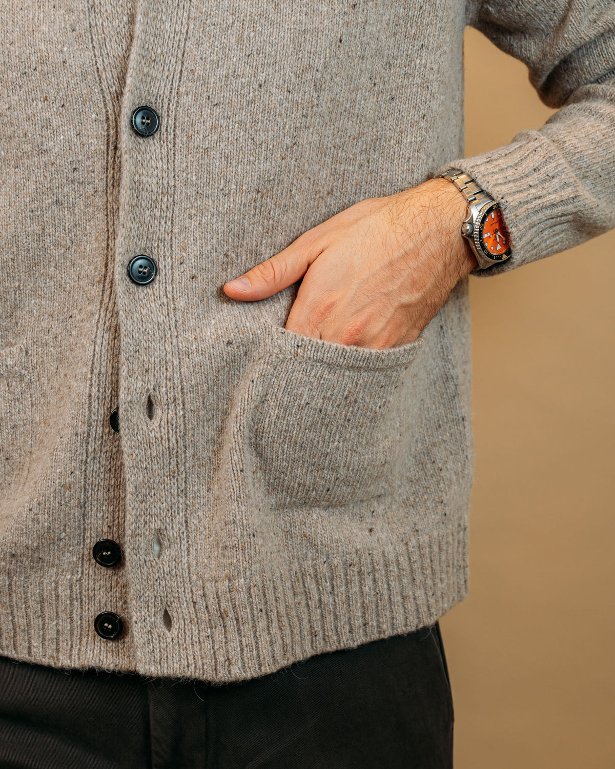 Cardigan Corteccia WO0252 0036 Wool & Co 