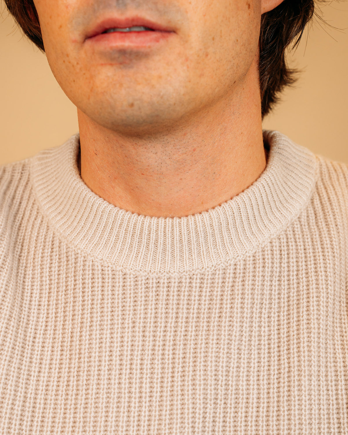 Maglia Perla Beige WO3020 0866 Wool &amp; Co 