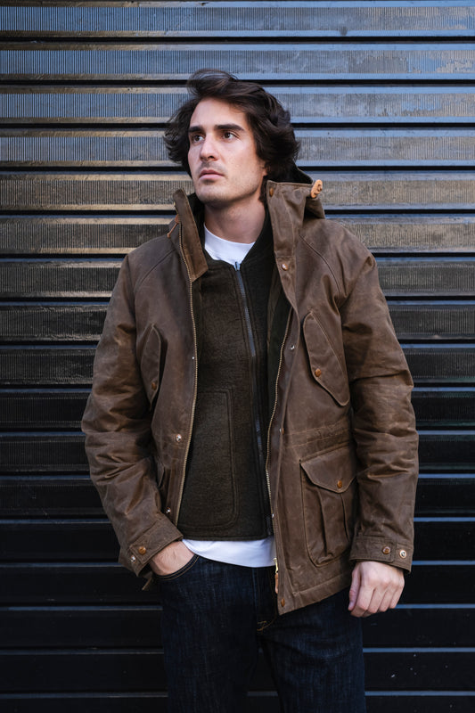 Fisherman Parka Dark Tan