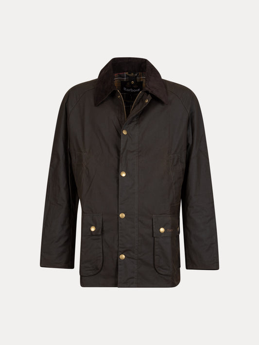 GAFFISTORE ASHBY WAX JACKET OLIVE BARBOUR