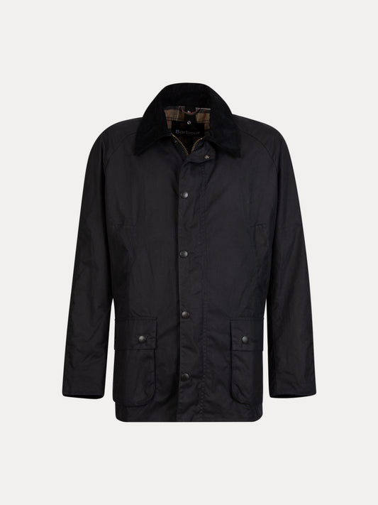 GAFFISTORE ASHBY WAX JACKET NAVY BARBOUR
