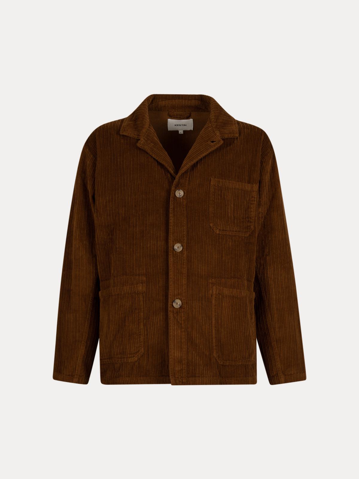 PORT JACKET IN TOBACCO CORDUROY