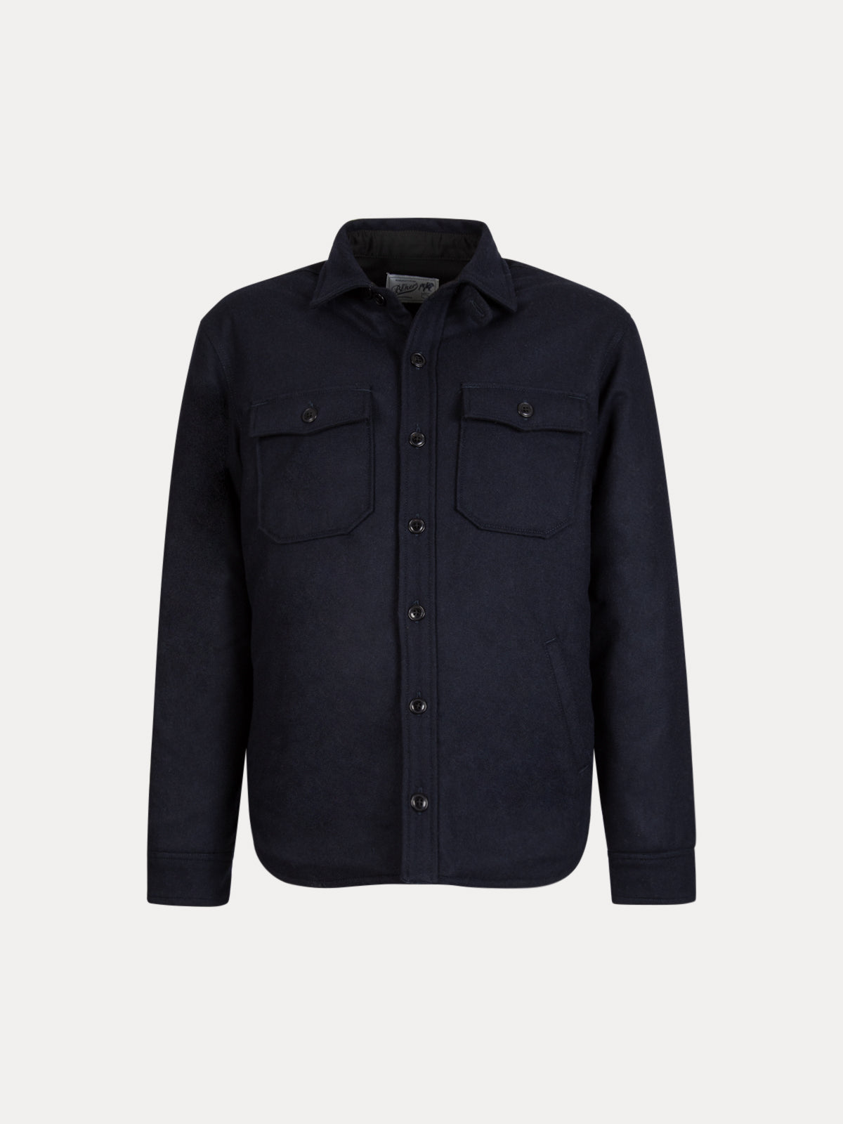 GAFFISTORE OVERSHIRT IN PANNO IMBOTTITA BLU NAVY BL'KER