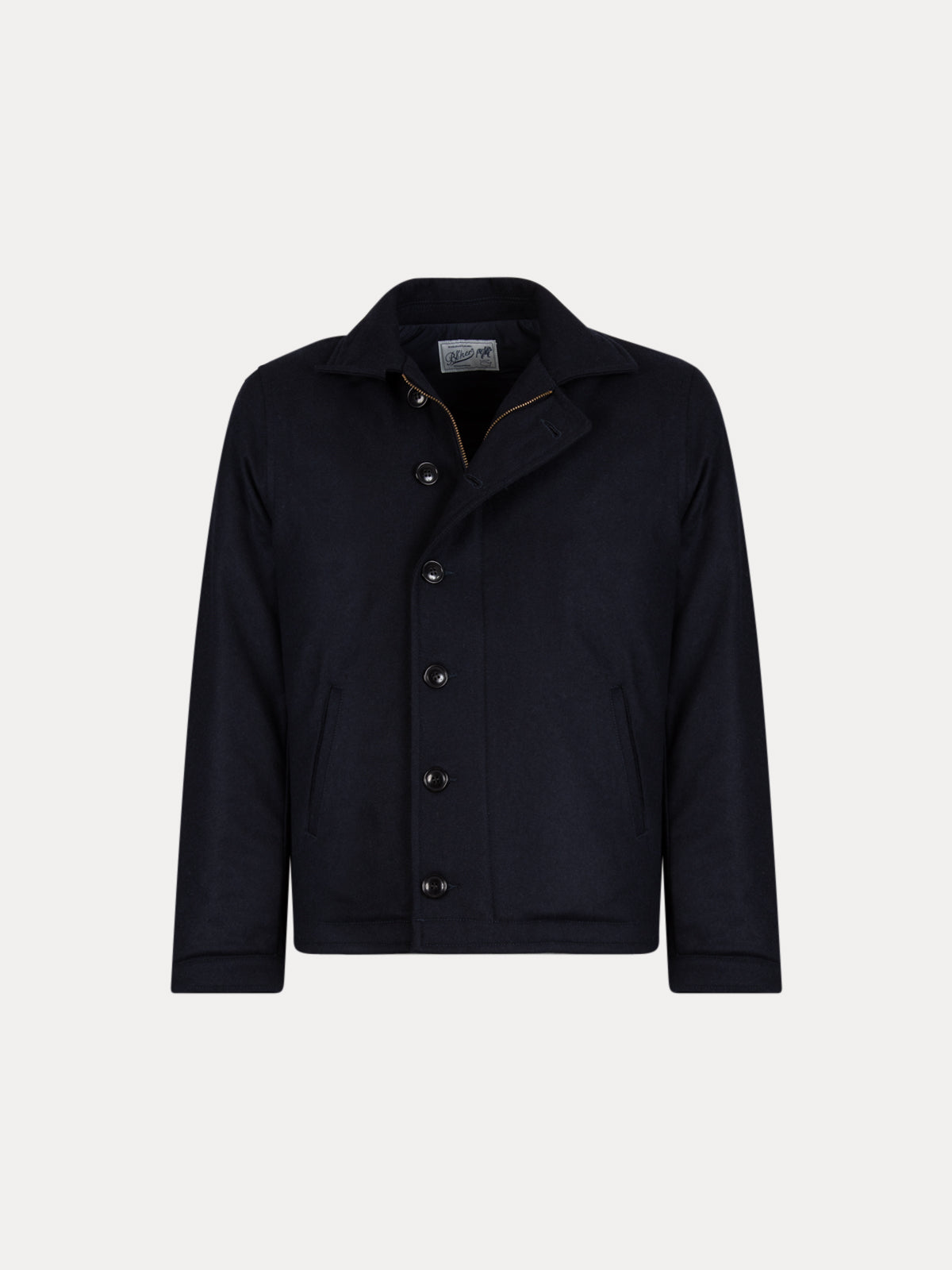 GAFFISTORE DECK JACKET IN PANNO BLU NAVY BL'KER