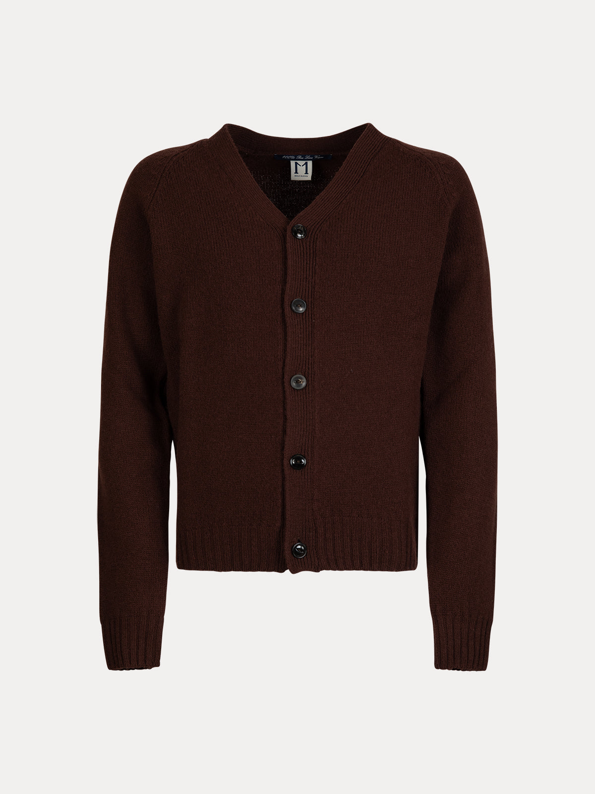 GAFFISTORE CARDIGAN COLORS BORDEAUX MOLO 11