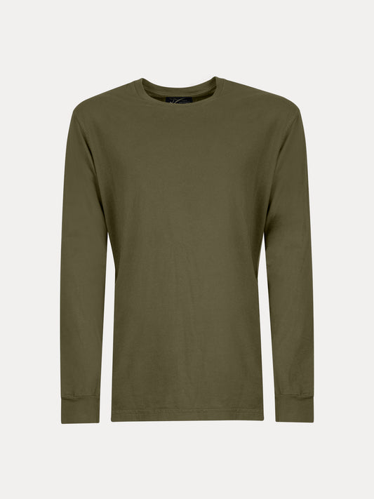 GAFFISTORE T-SHIRT MANICHE LUNGHE MILITARE BL'KER