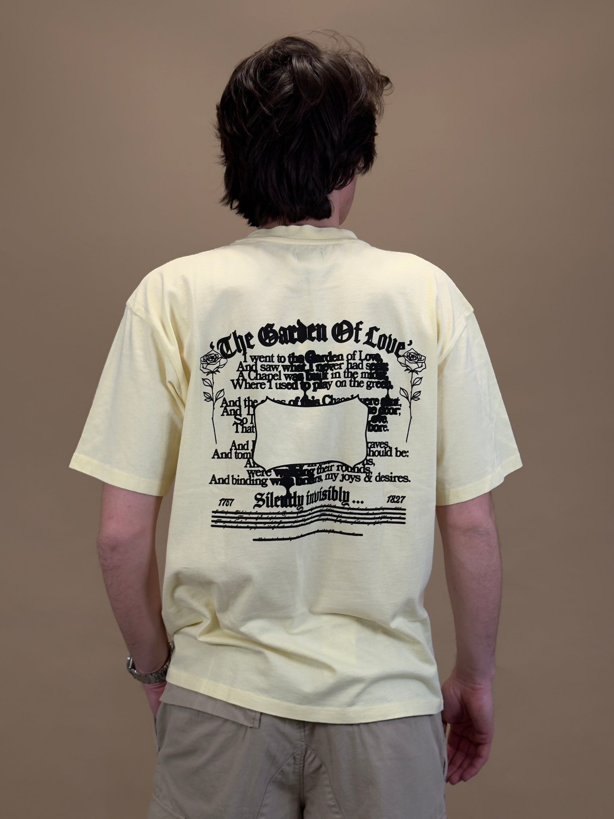 Garden of Love t-shirt I03348328W67 Tender Yellow Edwin 