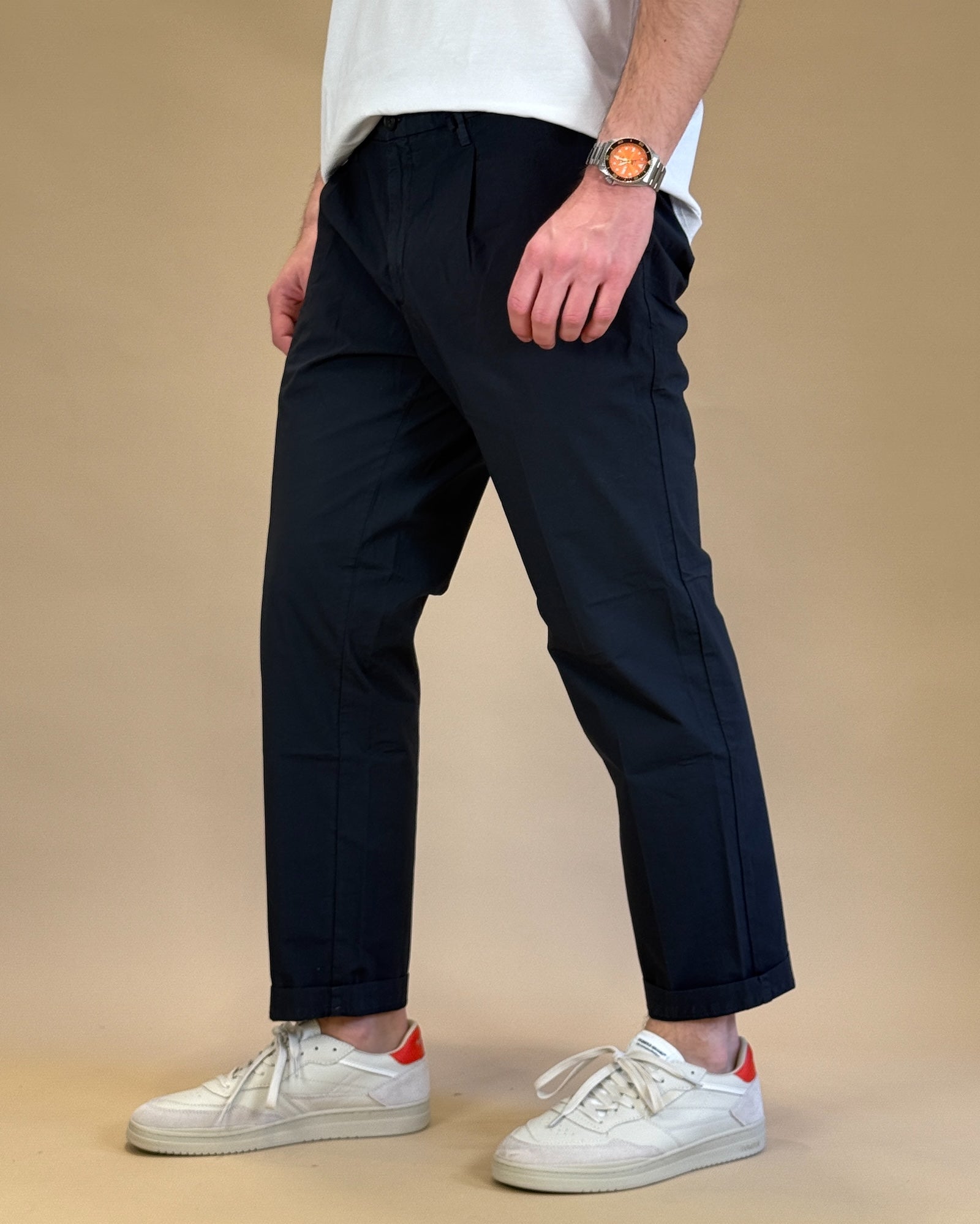 Pantalone Copenaghen GACOP8215S24016 NAVY Gaffi 
