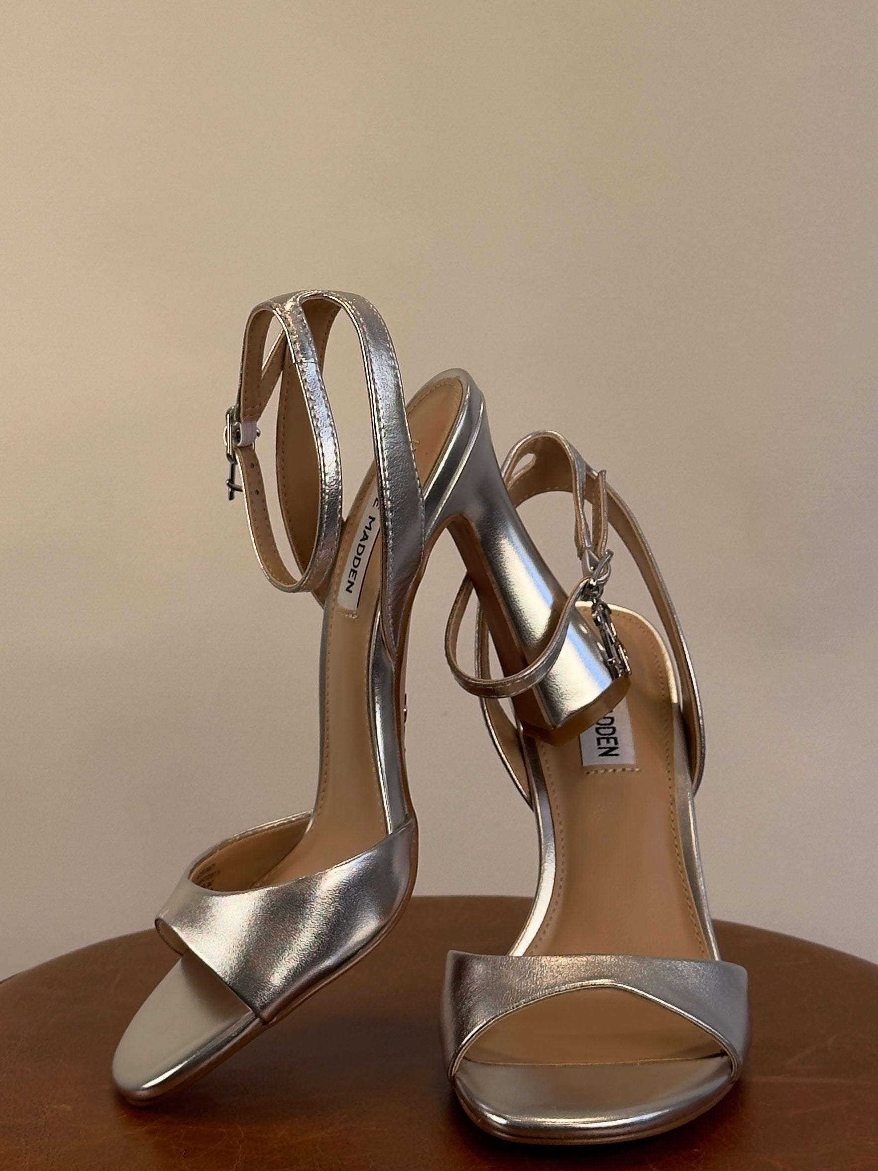 Sandalo After Party SMSAFTERPARTY47 SILVER LEATHER Steve Madden 