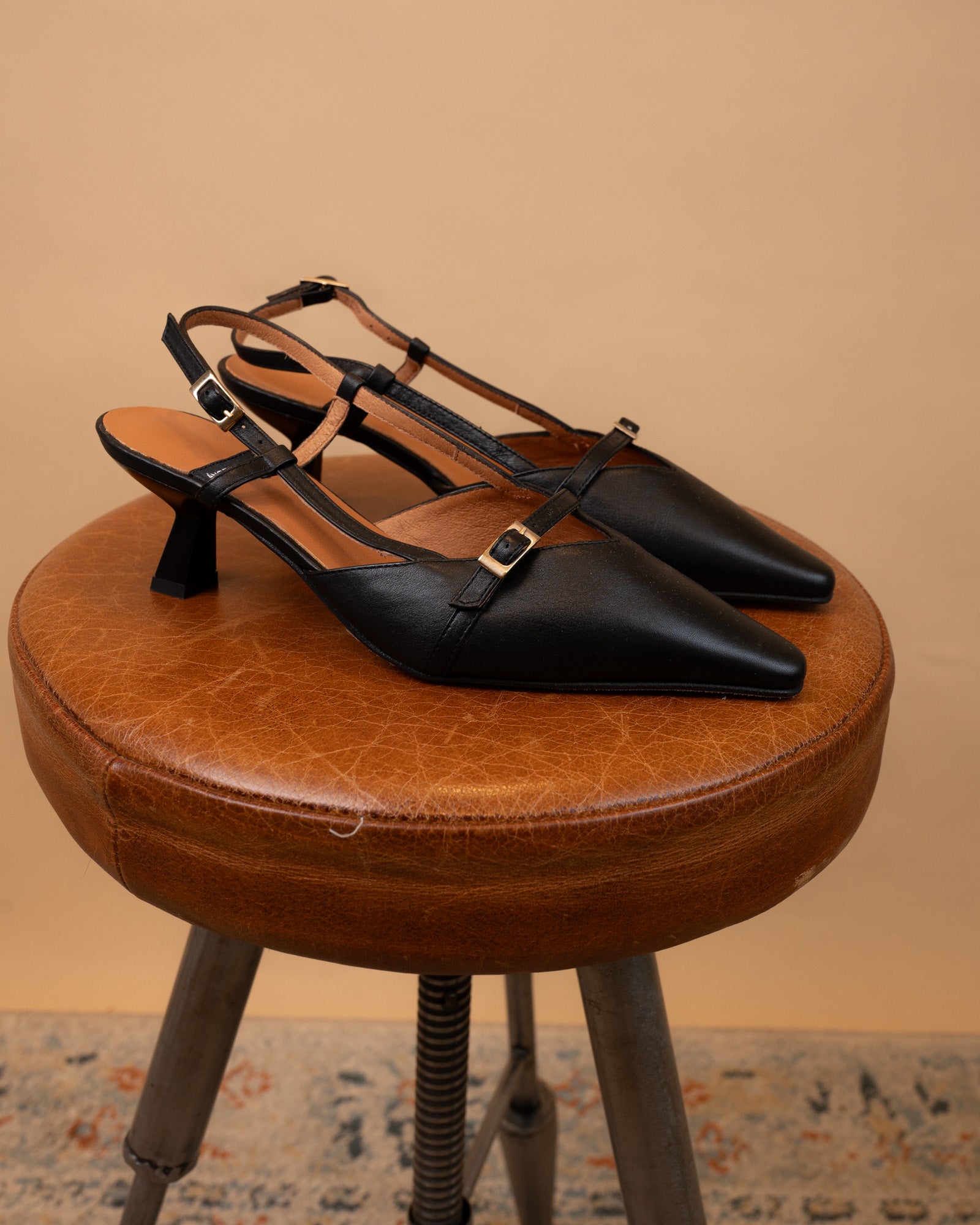 Décolleté Karine Nero 25135-416C NEGRO Angel Alarcon 