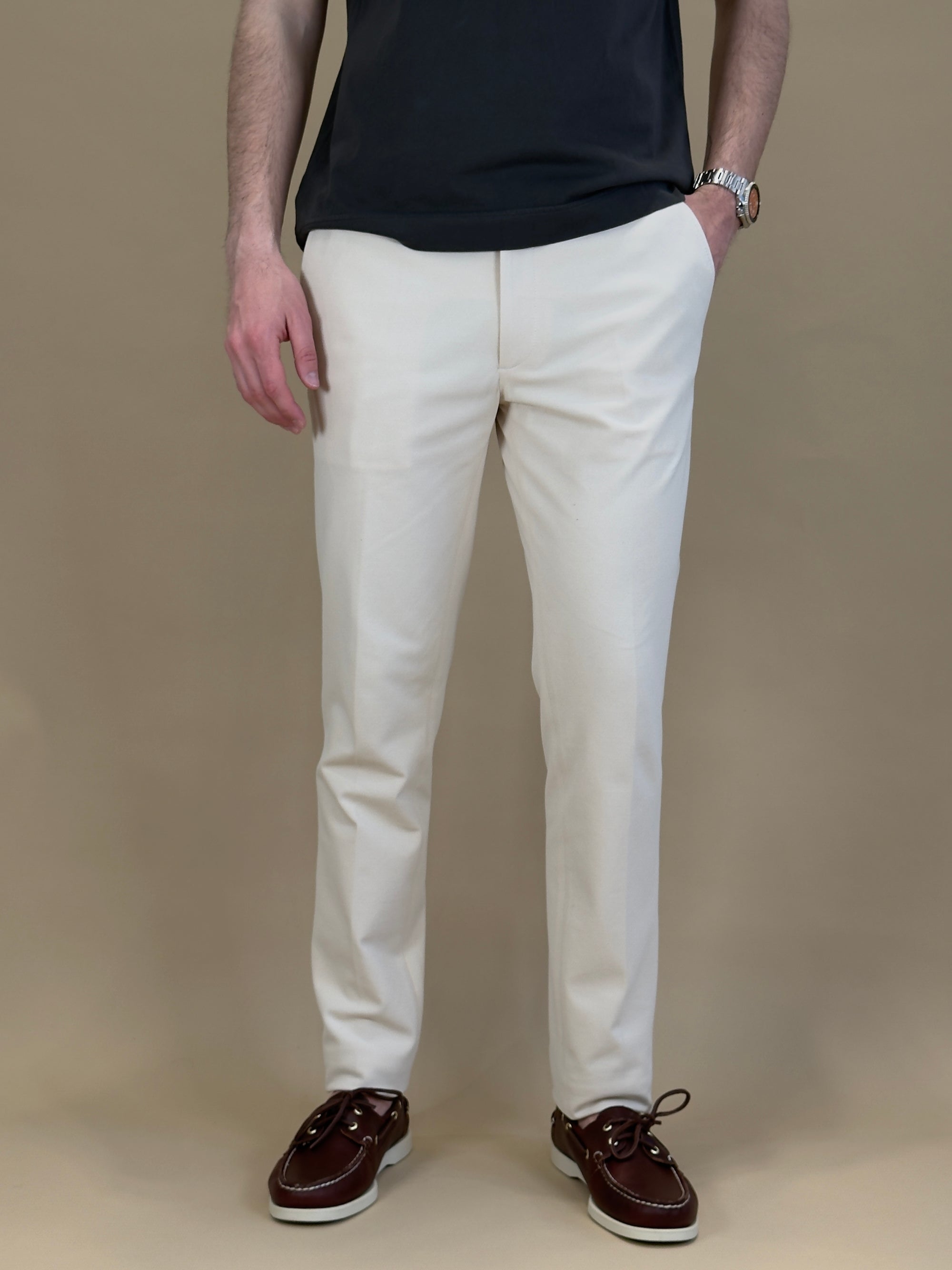Pantalone in Piquet CN4652 1074 Circolo 1901 