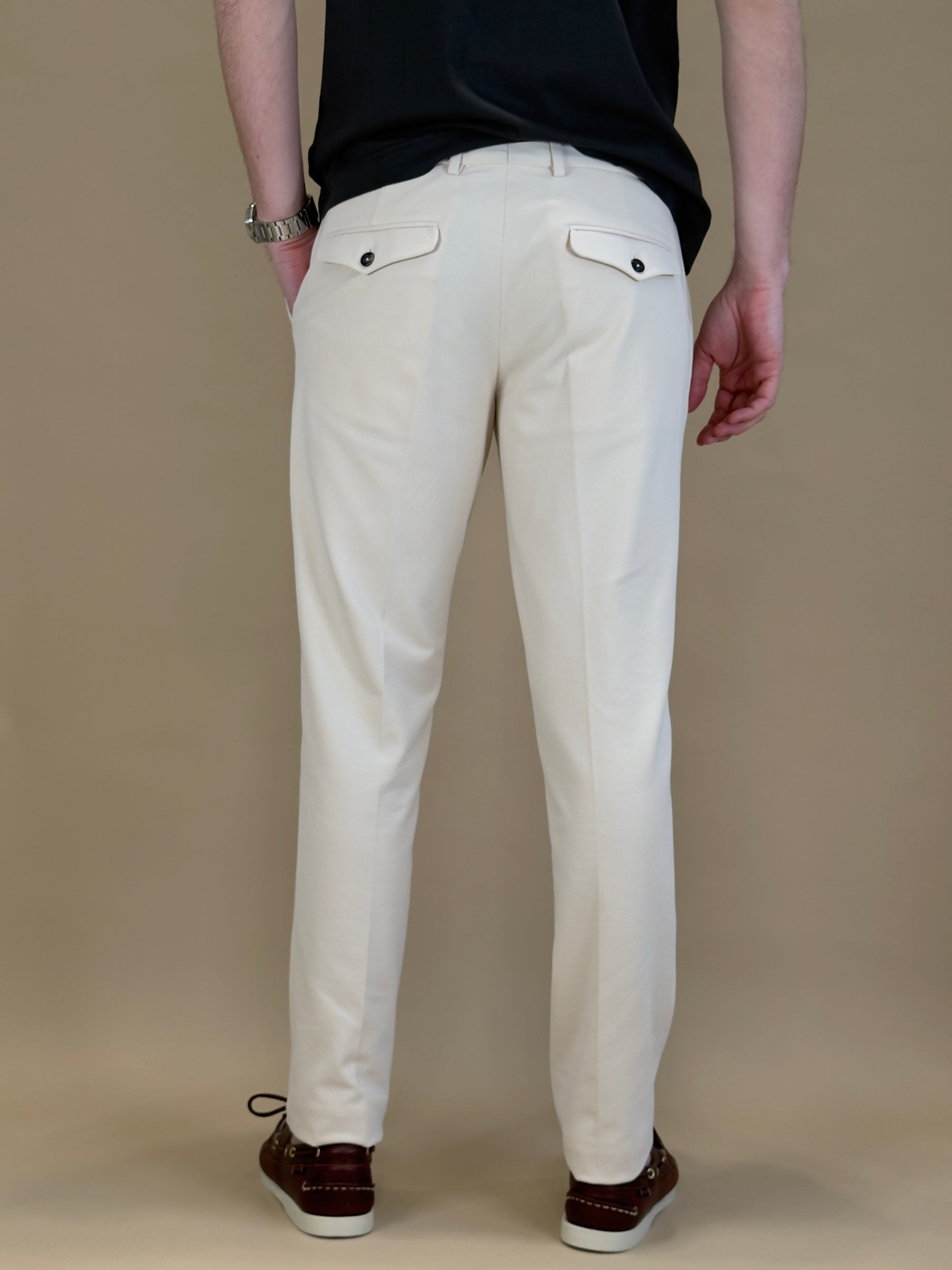 Pantalone in Piquet CN4652 1074 Circolo 1901 