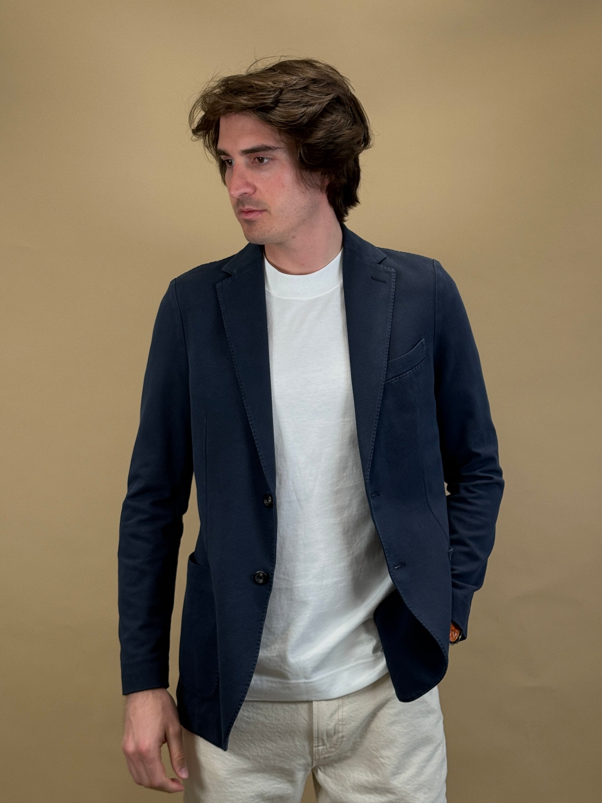 Giacca Oxford CN4696 447TO Circolo 1901 