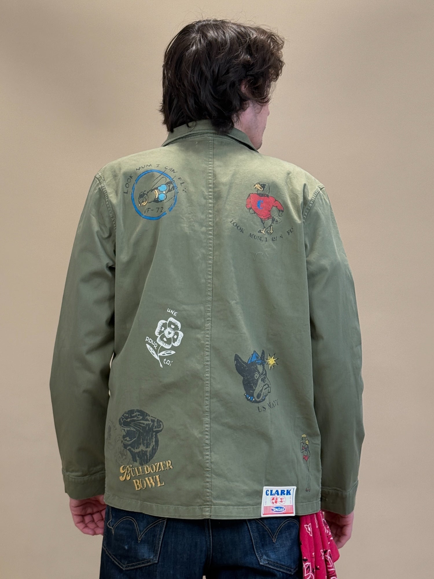 Overshirt Marshall con Stampe MARSHALL/S_T095 036 Clark 